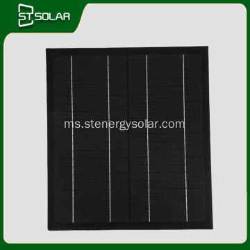 ETFE All-Black Single Crystal 25W Solar Panel